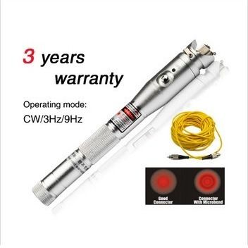 L'essai de fibre de 5MW 10MW 20MW usine la gaine en cuir de défaut de noir visuel du détecteur 30MW