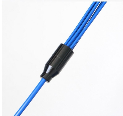 Imperméabilisez le câble optique de fibre de mode unitaire de 4 noyaux, corde de correction 3m duplex extérieure de fibre