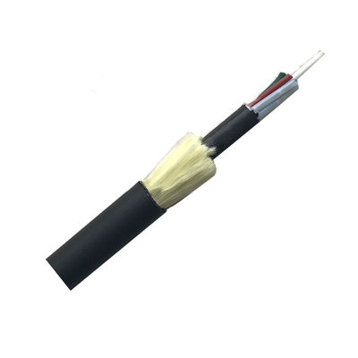 Diamètre B1.3 1KM 2-144C du câble optique G652D 11.6-17.5mm de fibre de verre d'ADSS