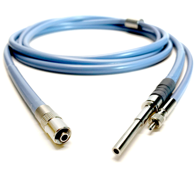 Le tuyau flexible 1000nm d'acier inoxydable de câble de lumière de faisceau de fibres d'Endoscope a adapté le guide aux besoins du client léger optique nu en verre de fibre